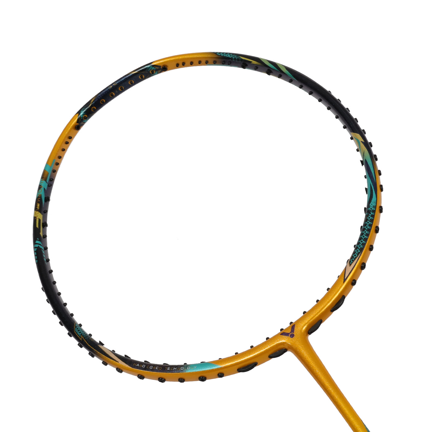 VICTOR 突擊-黃金利爪羽球拍  TK-F C ULTRA-X - 金黑綠